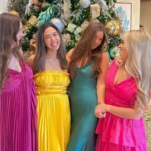 Vibrant Multicolor Evening Dresses